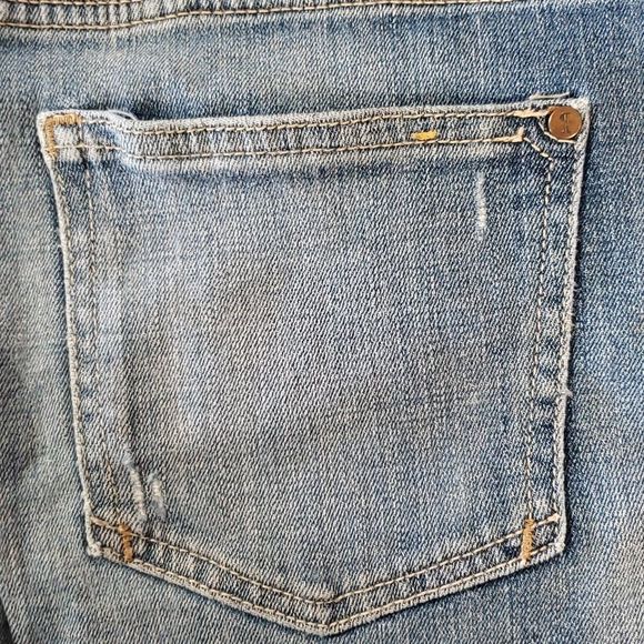 Anthropologie Pilcro & the‎ Letterpress Stet Denim Jeans Shorts Sz 28 - Picture 7 of 8